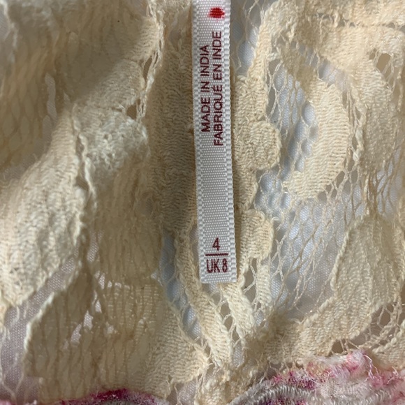 Free people Lucie Mini in Pink Combo Color:Pink Combo NWOT Size:4 - Picture 8 of 16